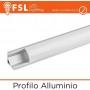 Profilo Alluminio 6063 - Angolare Pieghevole - 2 metri